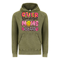 Vintage Olive over stimulated moms club Vintage Hoodie - JahusDesignShop