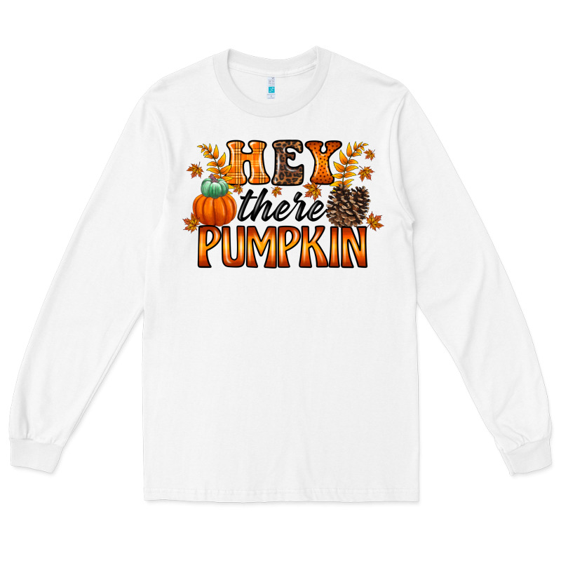 Hey There Pumpkin Long Sleeve Tee by RacoonDesign | Teevron