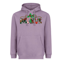 Lavender believe santa claus christmas Heavyweight Hoodie - Jasminsmagicworld