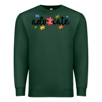 Sports Green advocate autism Premium Sweatshirt - MaliasSmallBusiness