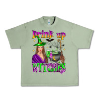 Oil Green drink up witches Urban Heavy Tee - Zillion Design Studio