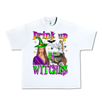 White drink up witches Urban Heavy Tee - Zillion Design Studio