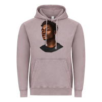 Vintage Zinc afro man Vintage Hoodie - texasbilliewilder