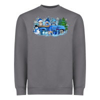 Storm snow gnome truck Heavyweight Sweatshirt - Zillion Design Studio