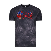 Cloud Black 4th of july zillion Vintage Tee - Zillion Design Studio