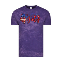 Cloud Purple 4th of july zillion Vintage Tee - Zillion Design Studio