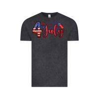 Vintage Black 4th of july zillion Vintage Tee - Zillion Design Studio