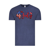 Vintage Denim 4th of july zillion Vintage Tee - Zillion Design Studio