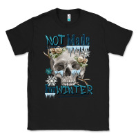 Black not made for winter skull Classic Tee - FaDigitalArtStudio