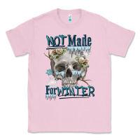 Bubblegum Pink not made for winter skull Classic Tee - FaDigitalArtStudio