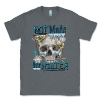 Charcoal Heather not made for winter skull Classic Tee - FaDigitalArtStudio