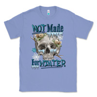 Colony Blue not made for winter skull Classic Tee - FaDigitalArtStudio