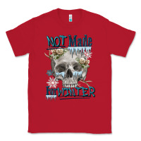 Red not made for winter skull Classic Tee - FaDigitalArtStudio