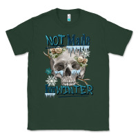 Sports Green not made for winter skull Classic Tee - FaDigitalArtStudio