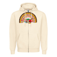 Sandshell back to school rainbow Zipper Hoodie - AdoDesignShop