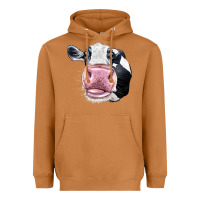 Meerkat Cute Holstein Face Heavyweight Hoodie - LillyAllenDesigns