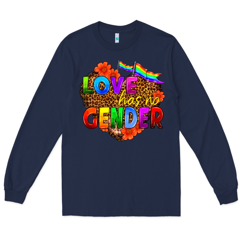 Love Has No Gender Long Sleeve Tee by HRA Design Shop | Teevron