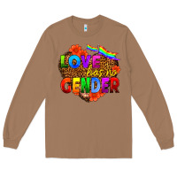 Toasted Coconut love has no gender Long Sleeve Tee - HRA Design Shop