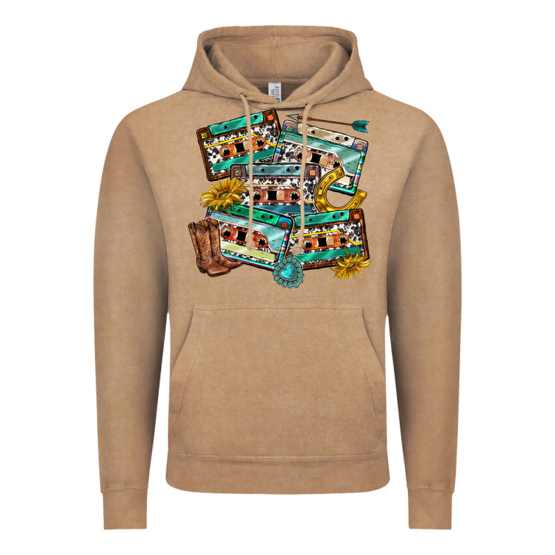 90s Country Casette Tapes Vintage Hoodie by texasbilliewilder | Teevron