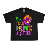 Black yes i can drive a stick Urban Heavy Tee - Zillion Design Studio