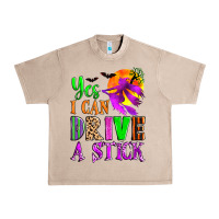 French Oak yes i can drive a stick Urban Heavy Tee - Zillion Design Studio