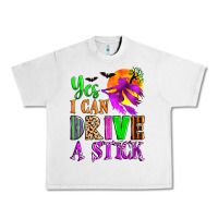 Lunar Rock yes i can drive a stick Urban Heavy Tee - Zillion Design Studio
