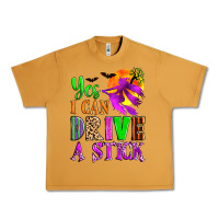 Peanut Butter yes i can drive a stick Urban Heavy Tee - Zillion Design Studio