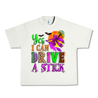 Pistachio yes i can drive a stick Urban Heavy Tee - Zillion Design Studio