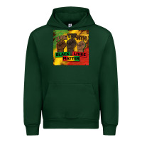 Forest Green juneteenth black lives matter mug  coaster Urban Hoodie - BarkalooDesign