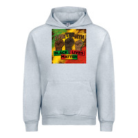 Heather Grey juneteenth black lives matter mug  coaster Urban Hoodie - BarkalooDesign
