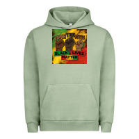 Pigment Oil Green juneteenth black lives matter mug  coaster Urban Hoodie - BarkalooDesign