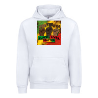 White juneteenth black lives matter mug  coaster Urban Hoodie - BarkalooDesign