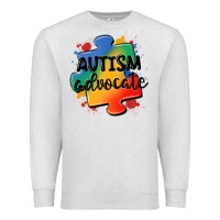Oatmeal Heather autism advocate Premium Sweatshirt - MaliasSmallBusiness
