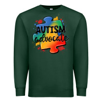 Sports Green autism advocate Premium Sweatshirt - MaliasSmallBusiness