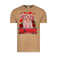 Vintage Camel be mine valentine's day baby pig Vintage Tee - RanaPortraitStore