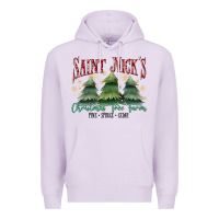 Lilac Saint Nick's Christmas Tree Farm Premium Hoodie - MaliasSmallBusiness