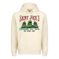 Sandshell Saint Nick's Christmas Tree Farm Premium Hoodie - MaliasSmallBusiness
