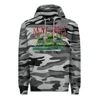 Slate Camo Saint Nick's Christmas Tree Farm Premium Hoodie - MaliasSmallBusiness