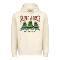 Tofu Saint Nick's Christmas Tree Farm Premium Hoodie - MaliasSmallBusiness
