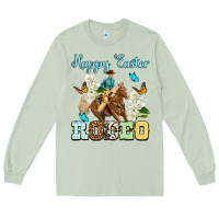 Matcha Happy Easter rodeo Long Sleeve Tee - OliviaCreatesArt
