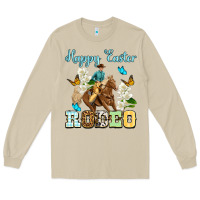 Mushroom Happy Easter rodeo Long Sleeve Tee - OliviaCreatesArt