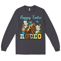 Smoke Happy Easter rodeo Long Sleeve Tee - OliviaCreatesArt