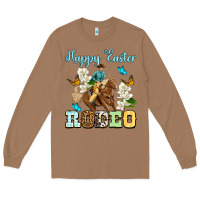 Toasted Coconut Happy Easter rodeo Long Sleeve Tee - OliviaCreatesArt
