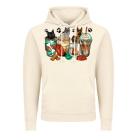 Vintage Artic german shepherd black and grey cat coffee cups Vintage Hoodie - Zillion Design Studio