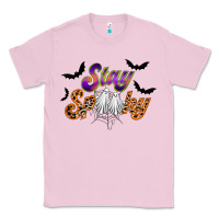 Bubblegum Pink stay spooky Classic Tee - RacoonDesign