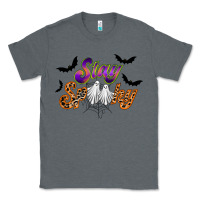 Charcoal Heather stay spooky Classic Tee - RacoonDesign