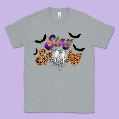 Stay Spooky Classic Tee Designed By Racoondesign