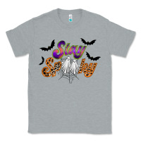 Heather Grey stay spooky Classic Tee - RacoonDesign