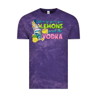 Cloud Purple when life gives you lemons Vintage Tee - texasbilliewilder