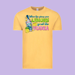 When Life Gives You Lemons Vintage Tee Designed By Texasbilliewilder